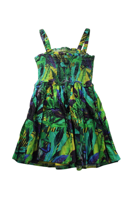 A Multicolour Sleeveless Dresses from Baker by Ted Baker in size 7Y for girl. (Back View)