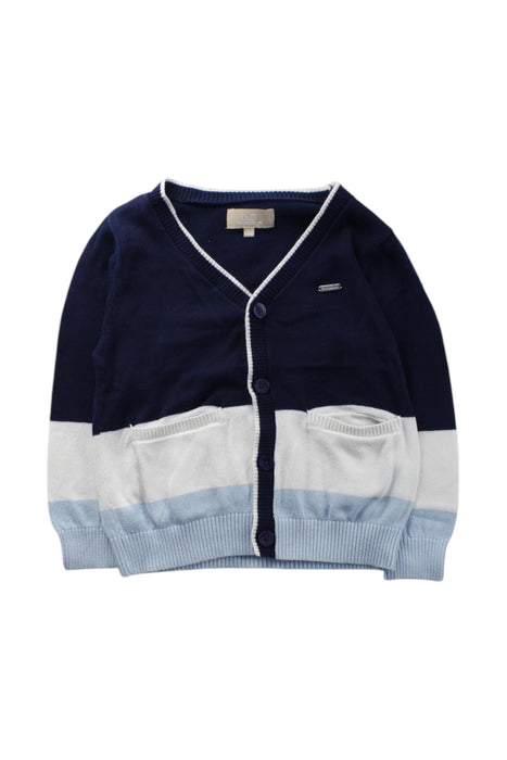 A Multicolour Cardigans from Chickeeduck in size 4T for neutral. (Front View)