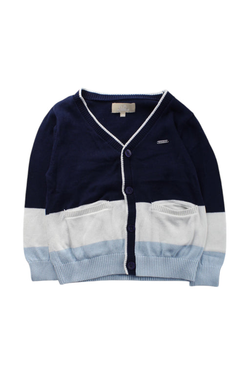 A Multicolour Cardigans from Chickeeduck in size 4T for neutral. (Front View)