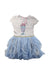 A Blue Dress Sets from Monsoon in size 3T for girl. (Front View)