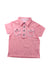 A Pink Short Sleeve Polos from Nicholas & Bears in size 2T for neutral. (Front View)