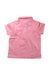 A Pink Short Sleeve Polos from Nicholas & Bears in size 2T for neutral. (Back View)