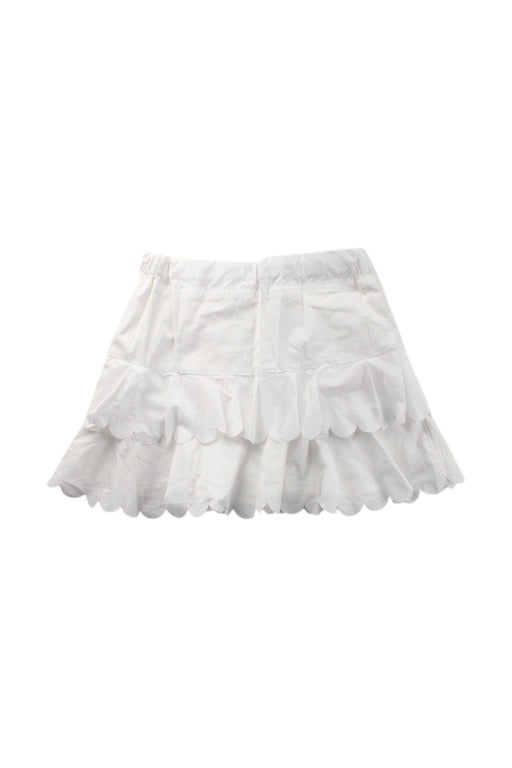 A White Short Skirts from Nicholas & Bears in size 6T for girl. (Front View)