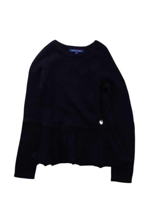 A Black Knit Sweaters from Nicholas & Bears in size 4T for girl. (Front View)