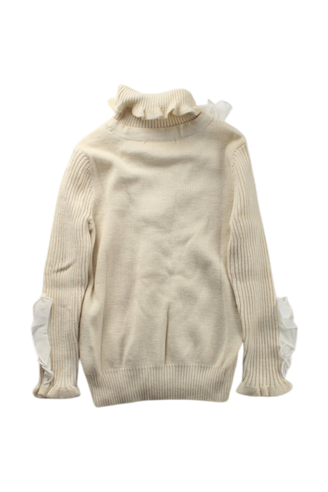 A Ivory Knit Sweaters from Nicholas & Bears in size 3T for girl. (Back View)