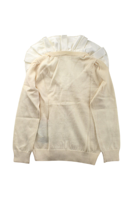 A Ivory Cardigans from Nicholas & Bears in size 4T for girl. (Back View)