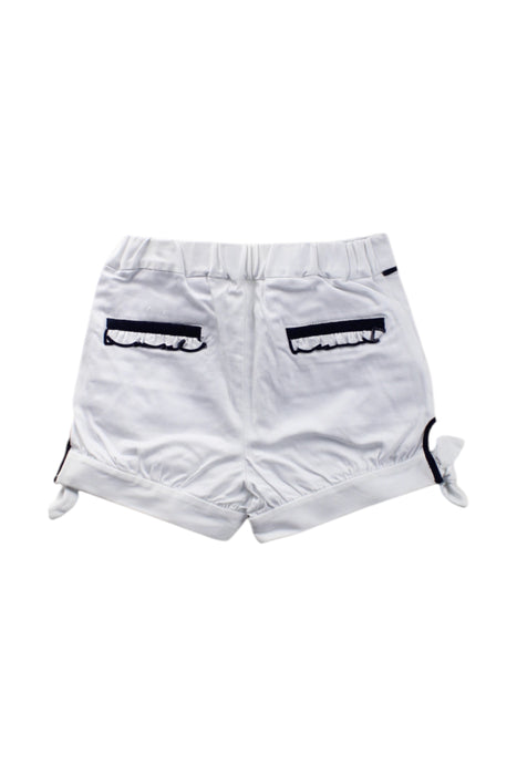 A White Shorts from Nicholas & Bears in size 4T for girl. (Back View)