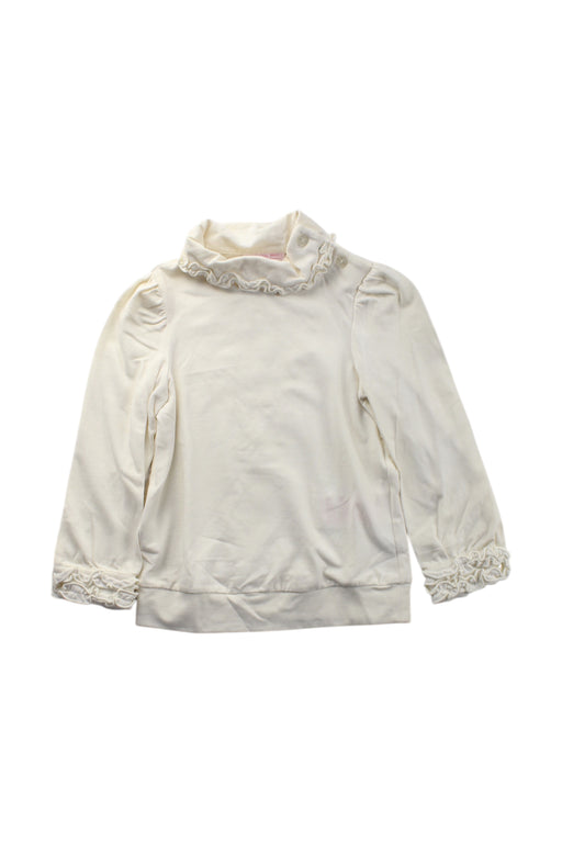 A White Long Sleeve Tops from Nicholas & Bears in size 3T for girl. (Front View)