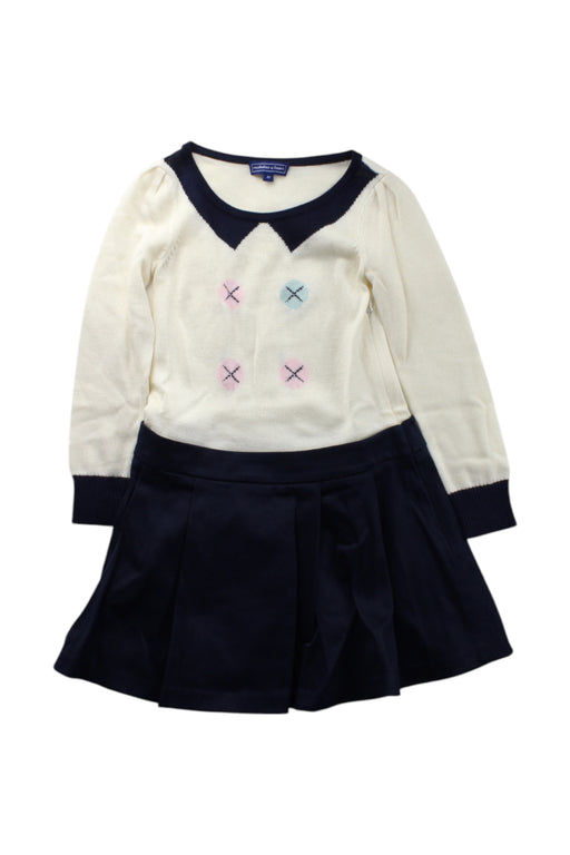 A Navy Skirt Sets from Nicholas & Bears in size 4T for girl. (Front View)