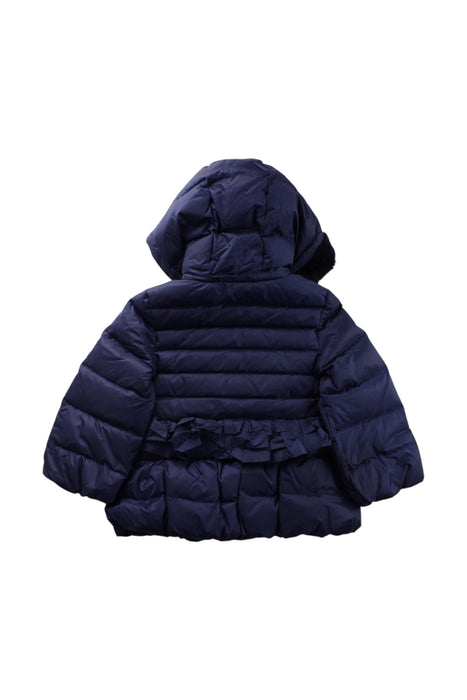 A Navy Puffer/Quilted Coats & Outerwear from Nicholas & Bears in size 4T for girl. (Back View)