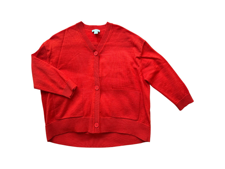 A Red Cardigans from COS in size 6T for neutral. (Front View)