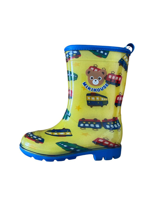 A Multicolour Rain Boots from Miki House in size 3T for neutral. (Front View)