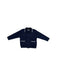 A Navy Cardigans from Chickeeduck in size 4T for neutral. (Front View)