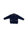 A Navy Cardigans from Chickeeduck in size 4T for neutral. (Front View)
