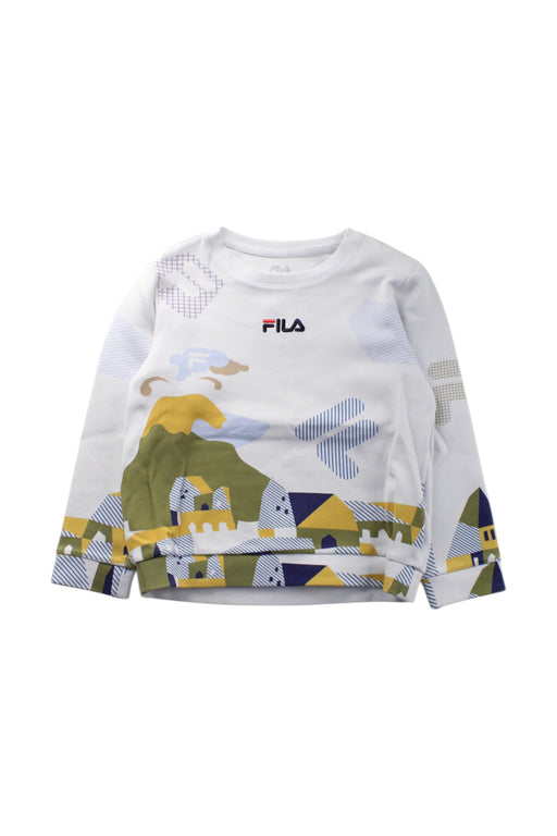 A Multicolour Long Sleeve Tops from Fila in size 7Y for neutral. (Front View)