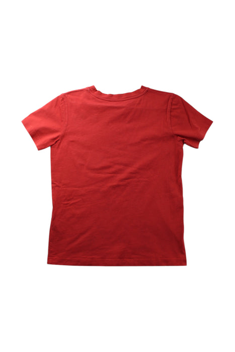 A Red Short Sleeve T Shirts from Balmain in size 8Y for neutral. (Back View)