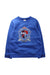 A Blue Crewneck Sweatshirts from Kingkow in size 10Y for neutral. (Front View)