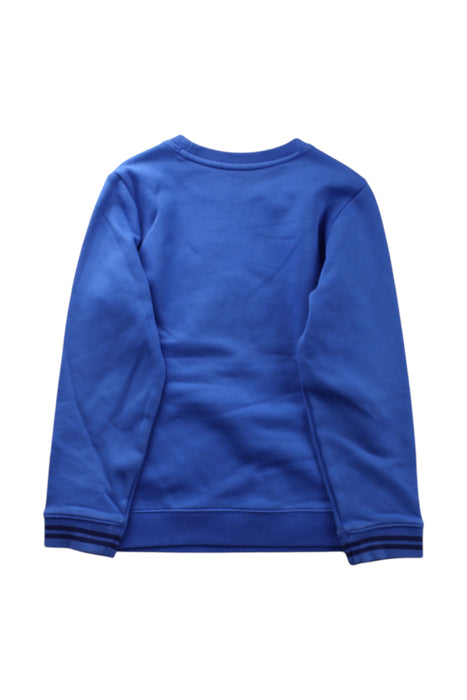 A Blue Crewneck Sweatshirts from Kingkow in size 10Y for neutral. (Back View)