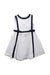 A White Sleeveless Dresses from Jacadi in size 4T for girl. (Front View)