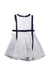 A White Sleeveless Dresses from Jacadi in size 4T for girl. (Back View)