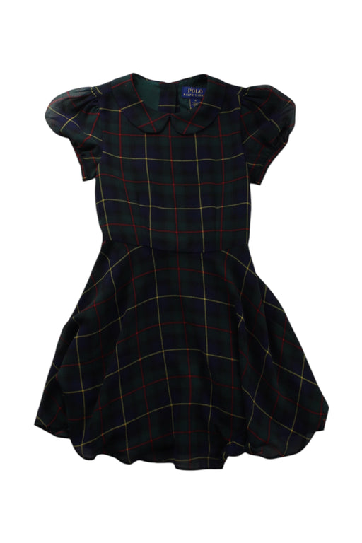 A Multicolour Short Sleeve Dresses from Polo Ralph Lauren in size 4T for girl. (Front View)