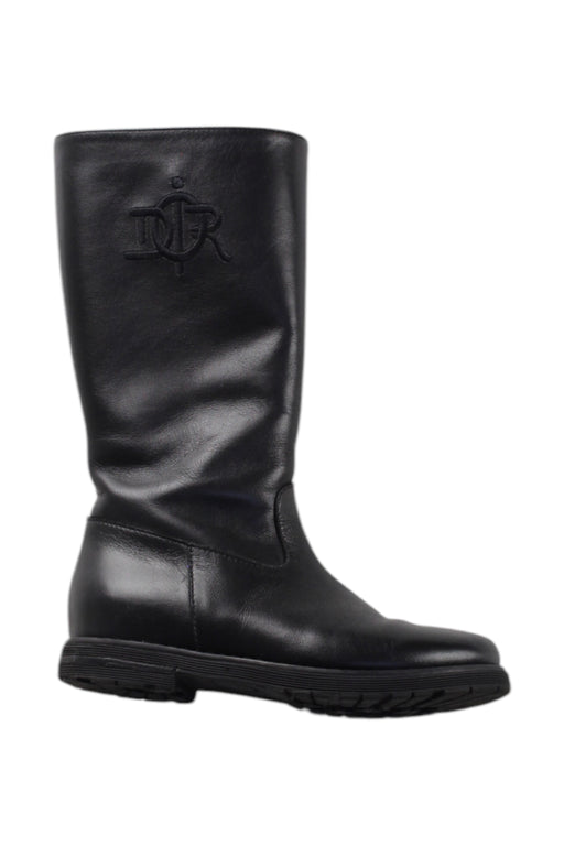 A Black Winter Boots from Dior in size 5T for neutral. (Front View)