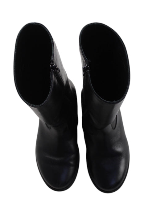 A Black Winter Boots from Dior in size 5T for neutral. (Back View)