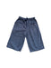 A Blue Casual Pants from The Little White Company in size 3T for girl. (Front View)