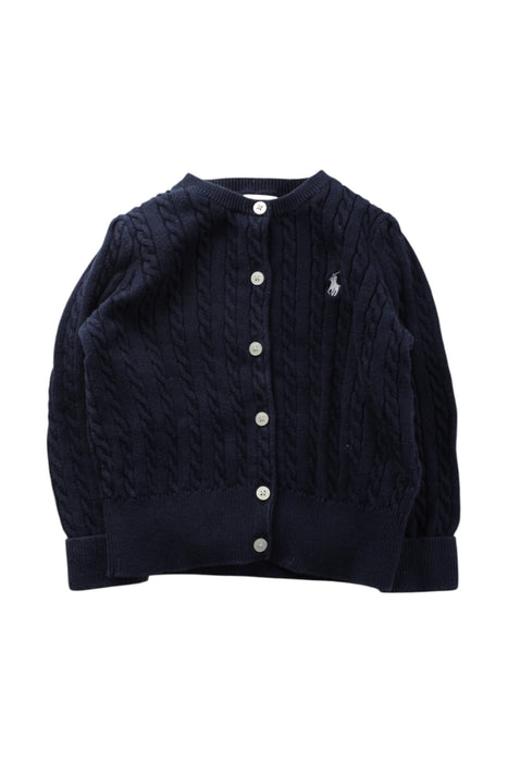 A Navy Cardigans from Ralph Lauren in size 2T for neutral. (Front View)