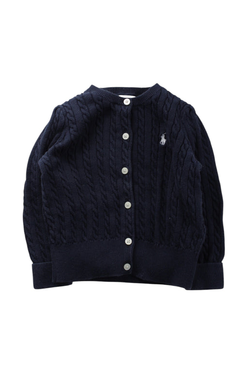 A Navy Cardigans from Ralph Lauren in size 2T for neutral. (Front View)
