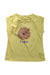 A Yellow Short Sleeve T Shirts from Minkmui in size 3T for neutral. (Front View)