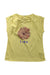 A Yellow Short Sleeve T Shirts from Minkmui in size 3T for neutral. (Front View)
