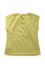 A Yellow Short Sleeve T Shirts from Minkmui in size 3T for neutral. (Back View)