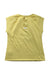 A Yellow Short Sleeve T Shirts from Minkmui in size 3T for neutral. (Back View)