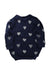 A Navy Knit Sweaters from Seed in size 2T for girl. (Back View)