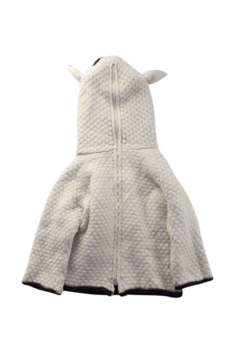 A Ivory Capes & Ponchos from Oeuf in size 2T for neutral. (Back View)