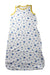 A White Sleepsacs from Petit Bateau in size O/S for neutral. (Front View)