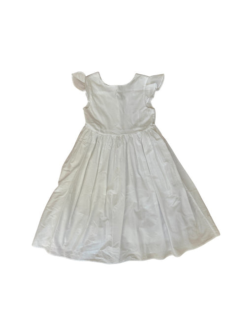 A White Sleeveless Dresses from Jacadi in size 6T for girl. (Front View)