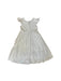 A White Sleeveless Dresses from Jacadi in size 6T for girl. (Front View)