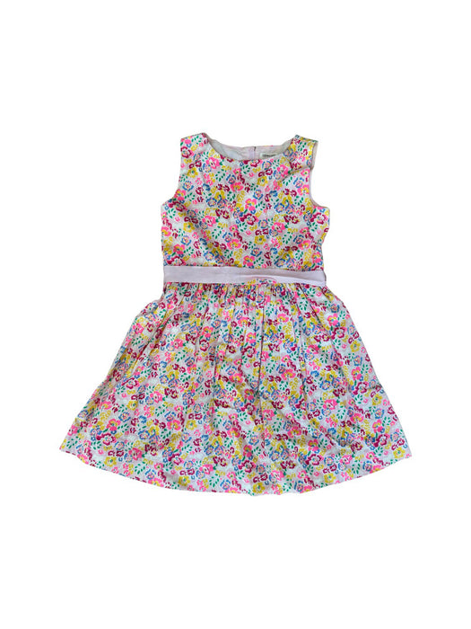 A Multicolour Sleeveless Dresses from Crewcuts in size 6T for girl. (Front View)