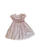 A Pink Short Sleeve Dresses from Confiture in size 5T for girl. (Front View)