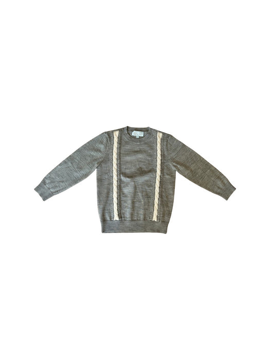 A Grey Knit Sweaters from Nicholas & Bears in size 4T for neutral. (Front View)