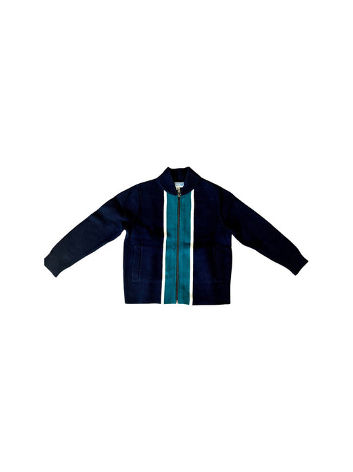 A Navy Lightweight Jackets from Jacadi in size 4T for boy. (Front View)