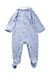 A Blue Onesies from Jacadi in size 3-6M for neutral. (Back View)