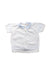 A White Short Sleeve Tops from Emile et Ida in size 3-6M for neutral. (Front View)