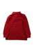 A Red Long Sleeve Polos from Polo Ralph Lauren in size 3T for boy. (Back View)
