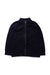 A Navy Zippered Sweatshirts from Mayoral in size 4T for boy. (Front View)