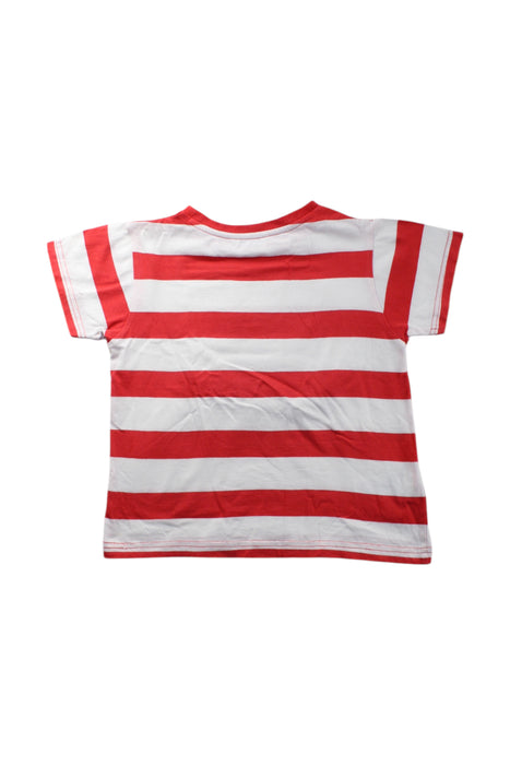 A Red Short Sleeve T Shirts from Mayoral in size 6T for neutral. (Back View)