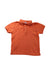 A Orange Short Sleeve Polos from Mayoral in size 3T for neutral. (Front View)