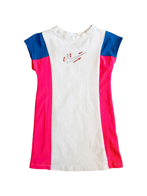 A Pink Sleeveless Dresses from Nike in size 4T for girl. (Front View)